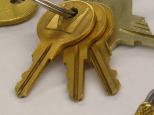apartment keys